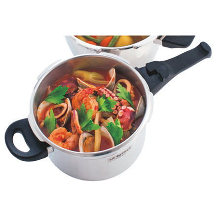 ステンレス片手圧力鍋3.2L/落合務