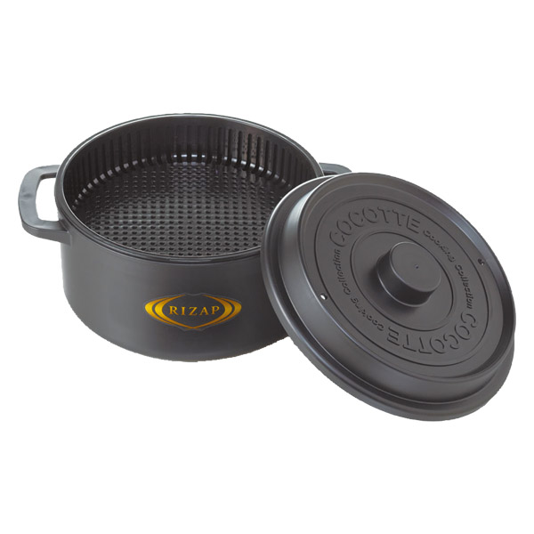 ライザップ　ココット風電子レンジ用鍋