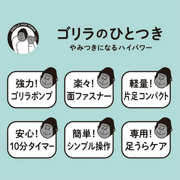 ゴリラのひとつき(足うらケア) グレー | 商品詳細 | クリエイトエス